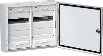 IEK TITAN 5 Корпус мет. ЩРн-48 (2х24) 460х570х140 IP54 бел