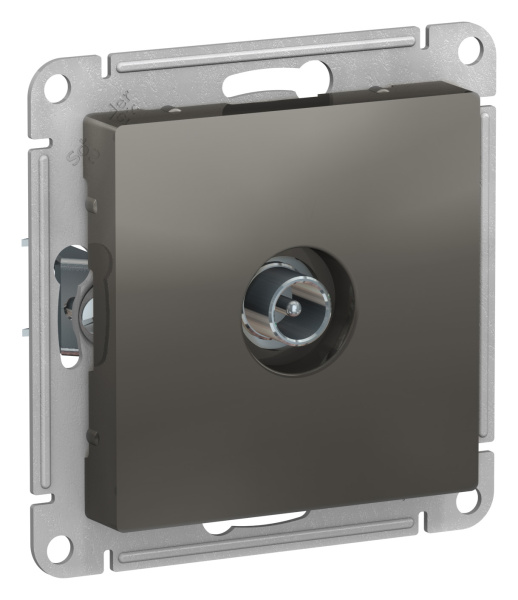 Купить Systeme Electric AtlasDesign Сталь Розетка TV оконечная 1DB, механизм