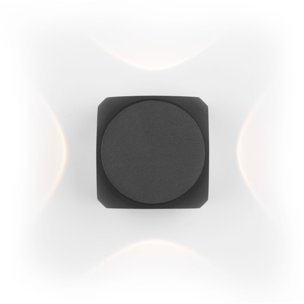 Купить Maytoni Outdoor Corso Черный Бра LED 4W 260Лм O014WL-L4B