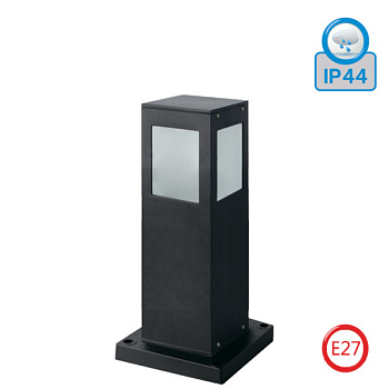 Horoz Electric 075-015-0003 60W Чёрный E27 220-240V Садовый светильник KAVAK/SQ-3 HRZ330028891