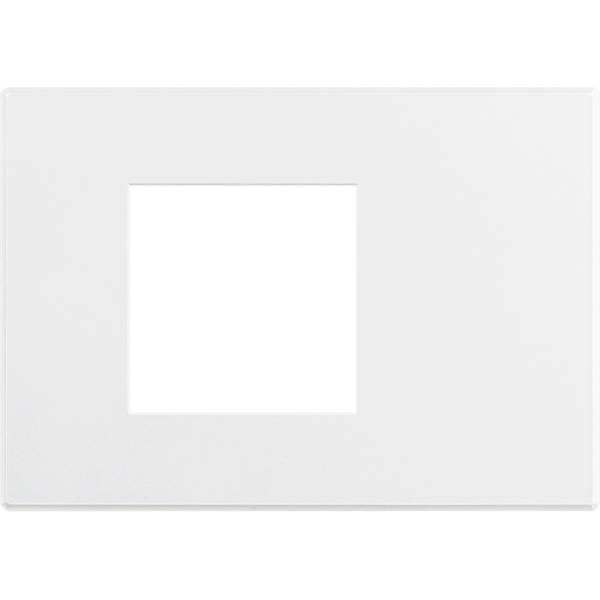 Купить BT Axolute Air Матовый белый Рамка 2 модуля, итальянская модульность HW4819AW