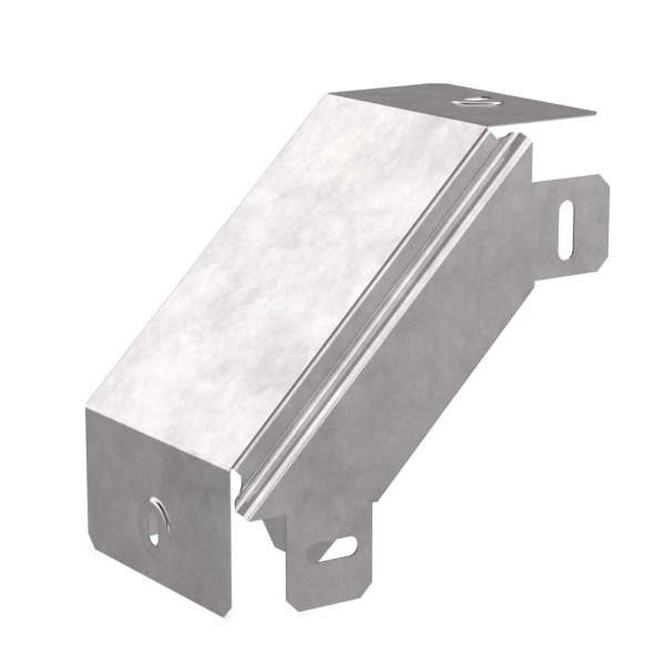 Промрукав Угол вертикальный внешний 90 градусов с крышкой Стандарт 100х50 PR16.0451