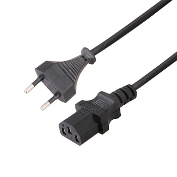 Шнур сетевой плоская вилка 0.75мм² 1.8М Rexant 11-1141