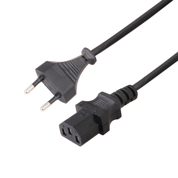 Шнур сетевой плоская вилка 0.75мм² 1.8М Rexant 11-1141