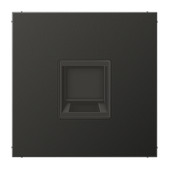 JUNG Плата (фиксация защёлкиванием) для одного модуля металл антрацит AL1969-15WEAN