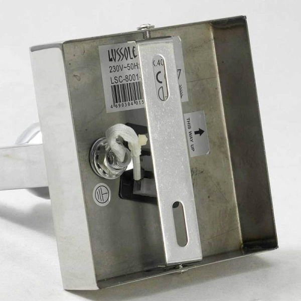 Lussole S.R.L Металл Хром /  Стекло Светильник настенный G9 5W GRLSC-8001-01 Купить Lussole S.R.L Металл Хром /  Стекло Светильник настенный G9 5W GRLSC-8001-01