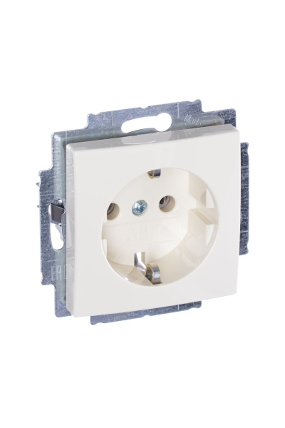 Купить ABB BJB Basic 55 Беж Розетка с/з 2CKA002011A3857