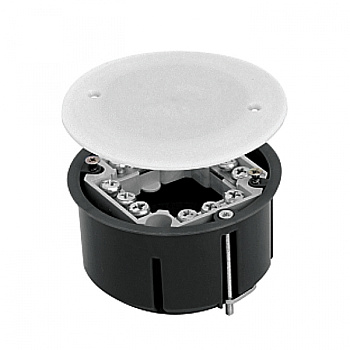 EKF PROxima Коробка универсальная КМП-020-027 с металлическими лапками, клеммником и крышкой (80х45)