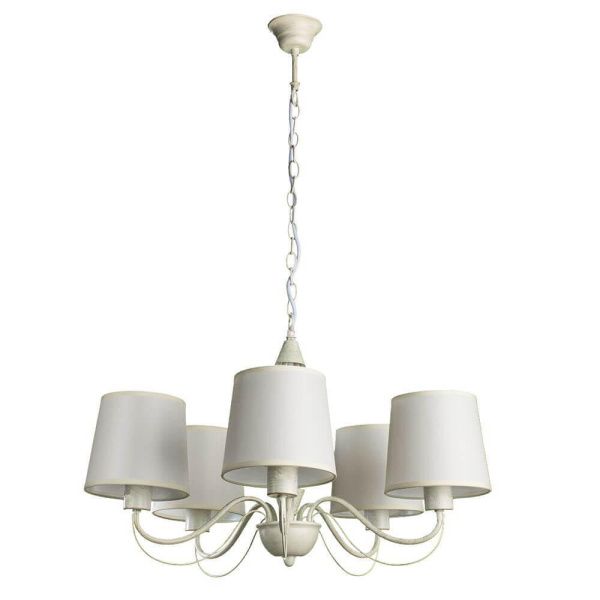 Arte Lamp Orlean Белая Люстра 40W E27 A9310LM-5WG Arte Lamp Orlean Белая Люстра 40W E27 A9310LM-5WG