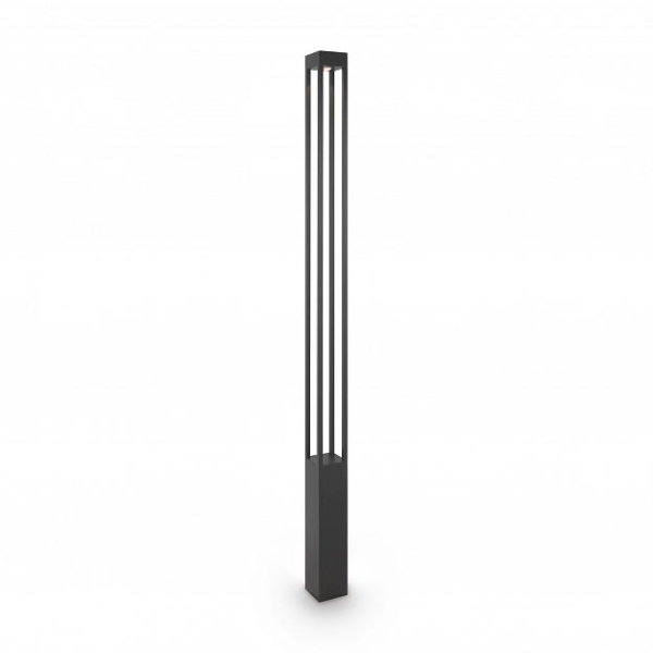 Maytoni Outdoor Графит Фонарь уличный (столб) O424FL-L25GF