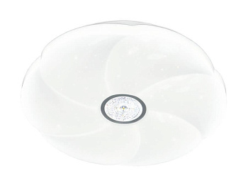 Ambrella Потолочный светодиодный светильник с пультом FF23 WH белый 48W D400*65 (ПДУ ИК)