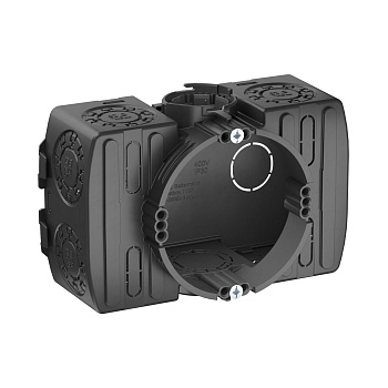 OBO Bettermann Монтажная коробка с бок пространством для зажима, для установки в сплошную стену, Ø60xH50x114 мм 2003725