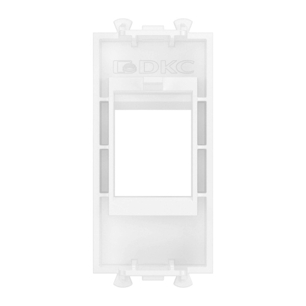 Купить DKC Адаптер без шторки для Keystone, "Avanti", "Белое облако", 1 модуль