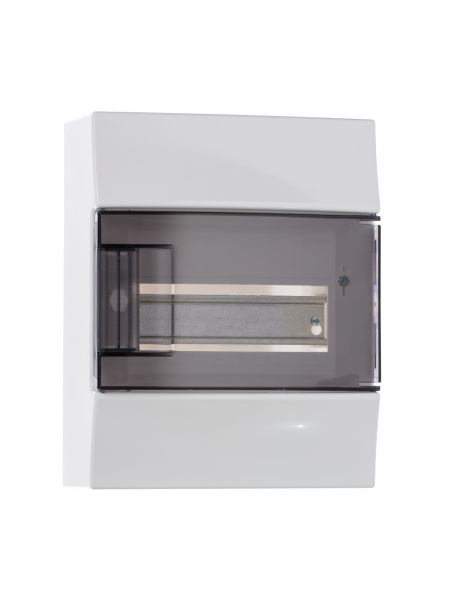 Купить ABB Mistral41 Бокс настенный 8М прозрачная дверь (с клемм) 1SPE007717F9991