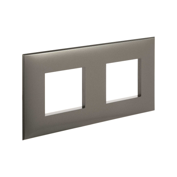 Купить DKC Рамка "Avanti", "Серый жемчуг", 2 поста (4 мод.)