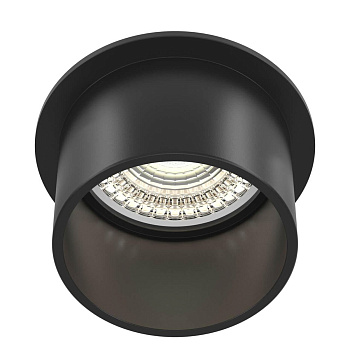 Maytoni Downlight Reif Черный Встраиваемый светильник DL050-01B