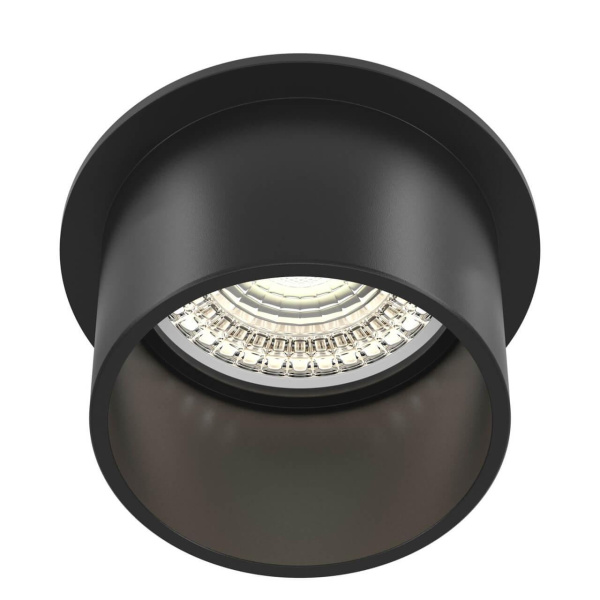 Maytoni Downlight Reif Черный Встраиваемый светильник DL050-01B