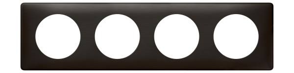 Legrand Celiane2 Карбон Рамка 4-ая (2+2+2+2 мод) 068984