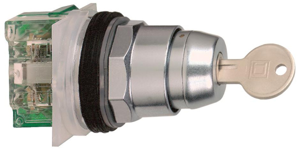 Купить SE Переключатель с ключом, черный, 30 мм, 2 позиции 9001KS11K3H13