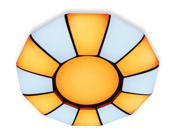 Ambrella Потолочный светодиодный светильник с пультом FP2311 WH 114W 480*480*90 (ПДУ РАДИО 2.4) FP2311 WH 114W D480