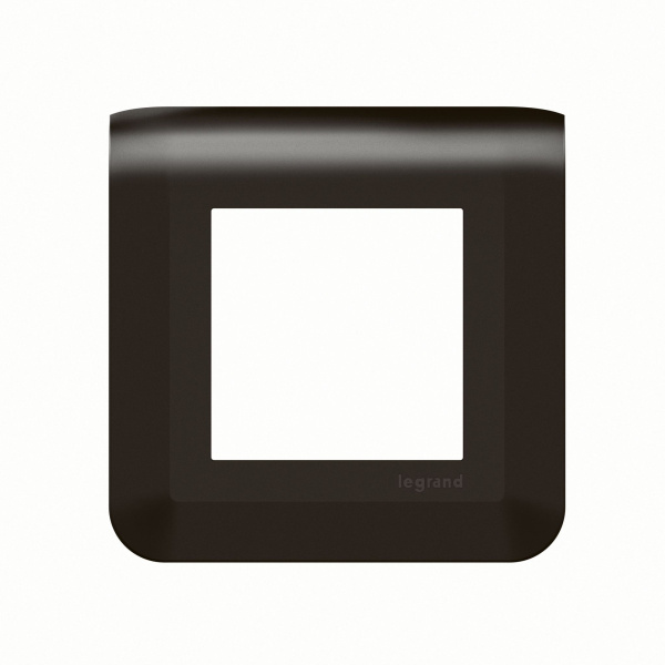 Купить Legrand Mosaiс Рамка - Программа Mosaic - 2 модуля - матовая черная 079042L