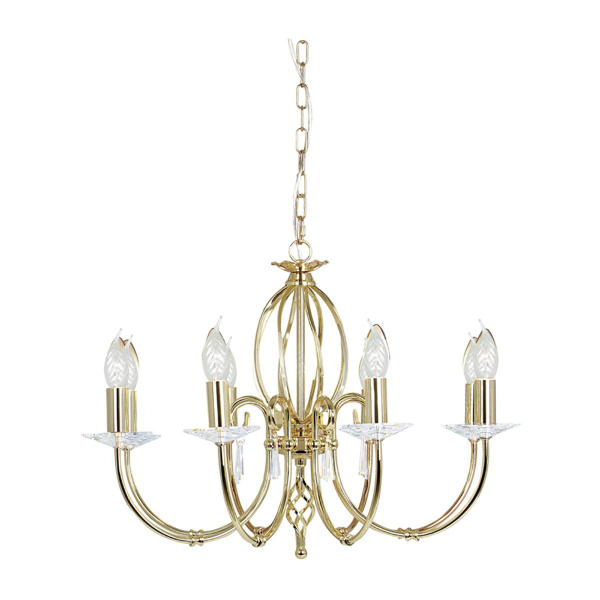 Natural Concept AEGEAN Люстра AG8-POL-BRASS