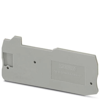 Phoenix Contact D-QTCU 2,5-TWIN-MT Концевая крышка 3050511