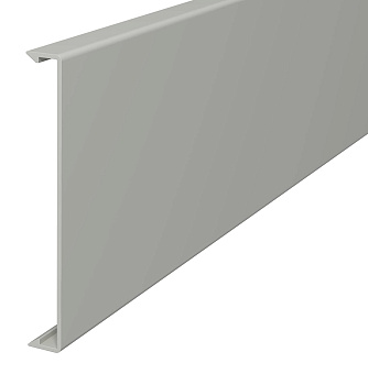 OBO Bettermann Крышка кабель-канала WDK 110x2000 мм, ПВХ серый RAL7030 6022715