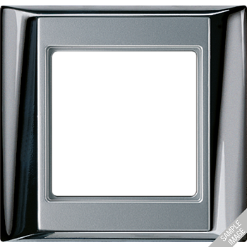 JUNG А Plus Хром/Алюминий Рамка 4-ая AP584GCRAL