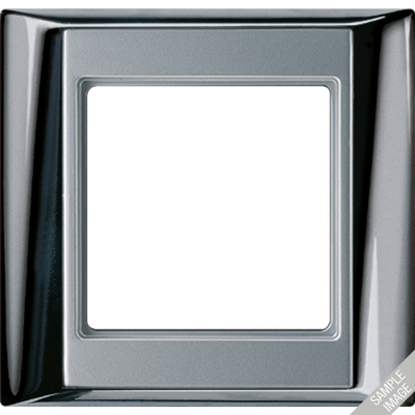 JUNG А Plus Хром/Алюминий Рамка 4-ая AP584GCRAL