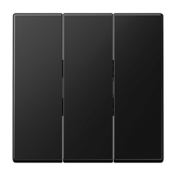 JUNG LS 990 Черный матовый Клавиша 3-ая LS993BFSWM