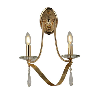 Evoluce SLE120211-02 Светильник настенный Французское золото E14 2*40W