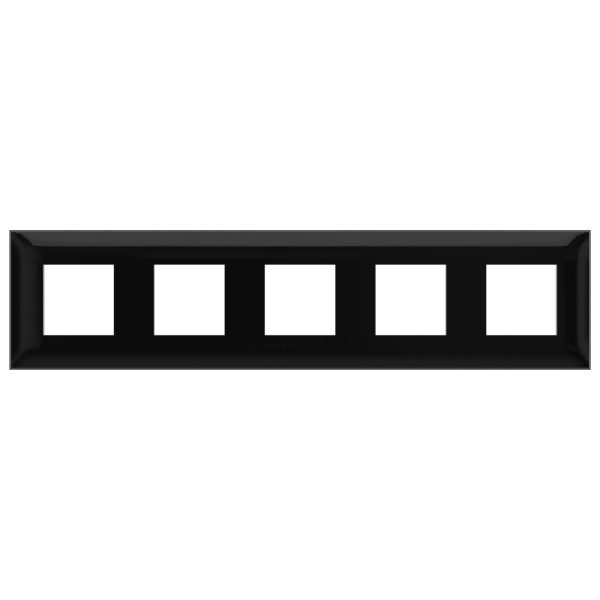 Купить DKC Рамка "Avanti", "Черный квадрат", 5 постов (10 мод.)