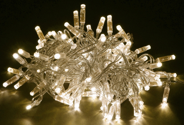 IEK Гирлянда нить 10м 100WW IP44 прозрачный 230В кон. 8 IEK Гирлянда нить 10м 100WW IP44 прозрачный 230В кон. 8