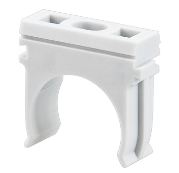 Крепеж-клипса для трубы ø 40 мм, серая (30 шт./уп.) Rexant 28-0140-2