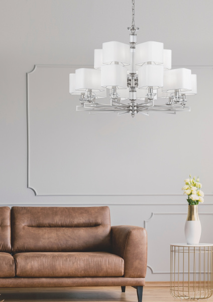 Купить Maytoni Neoclassic Ontario Хром Люстра E14 40W MOD020PL-15CH