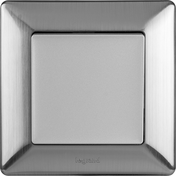 Купить Legrand Valena LIFE DIY Алюм Выключатель 1-клавишный 10А 250В 752601