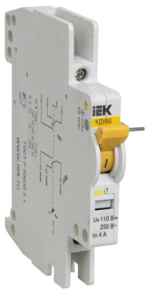 IEK KARAT Контакты дополнительные универсальные КДУ60 на DIN-рейку MVA30D-AKS
