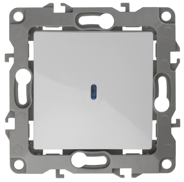 ЭРА 12-1102-01 Выключатель с подсветкой, 10АХ-250В, IP20, 12, белый