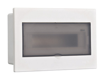 Dekraft Корпус пласт. навесной прозр. дв. 1 ряд 13 мод. IP41 ЩРН-П