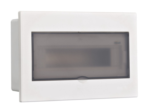 Dekraft Корпус пласт. навесной прозр. дв. 1 ряд 13 мод. IP41 ЩРН-П