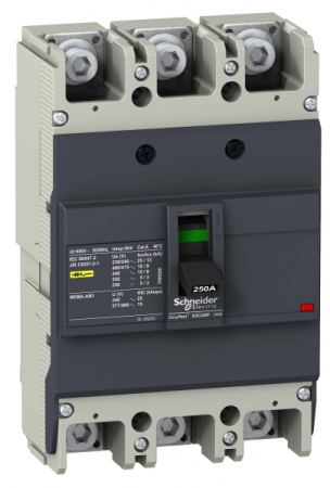 SE EasyPact EZC 250F Автоматический выключатель 3P/3T 200A 18кA/400В EZC250F3200