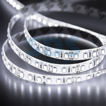 LAMPER LED лента силикон, 10 мм,IP65, SMD 2835, 120 LED/m, 12 V, цвет свечения белый, бухта 100 м 141-367