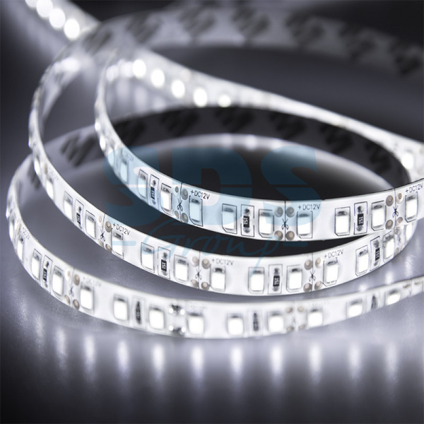 LAMPER LED лента силикон, 10 мм,IP65, SMD 2835, 120 LED/m, 12 V, цвет свечения белый, бухта 100 м 141-367