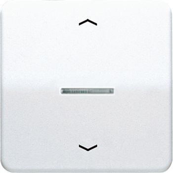 JUNG Клавиша для одинарной кнопки BCU белая CD590KO5PWW