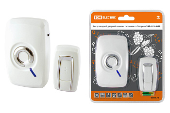 TDM Звонок ЗББ-11/1-36М (беспр., бат.) SQ1901-0001