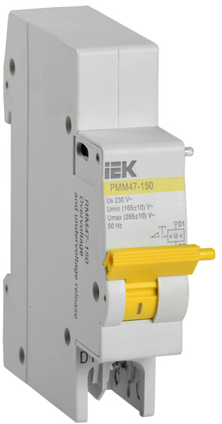 IEK KARAT Расцепитель мин. макс. РММ47-150 на DIN-рейку для ВА47-150