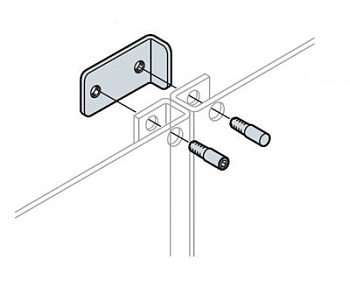 ABB IS2 Комплект для соединения расширенных монт.плат EA2113