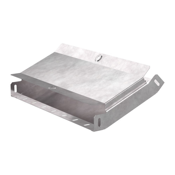 Промрукав Угол вертикальный внутренний 45 градусов с крышкой Стандарт 400х50 PR16.0592