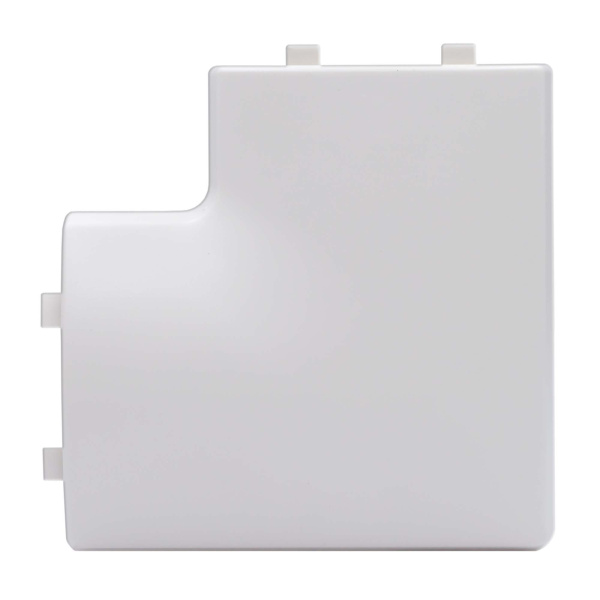 Купить DKC Угол плоский для напольного канала 75х17 мм APSP W, цвет белый